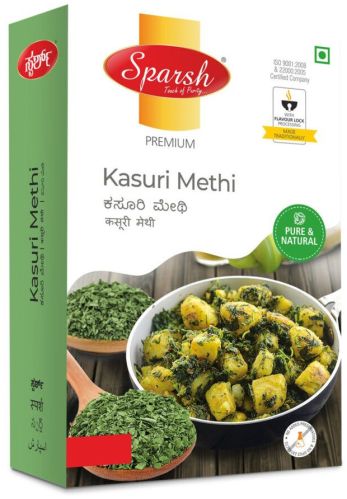 Kasuri Methi, Color : Green 25, 50, 100, 425gm