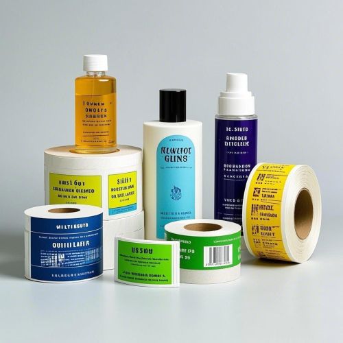 PVC Custom Printed Labels, Technics : Machine Made for Industrial