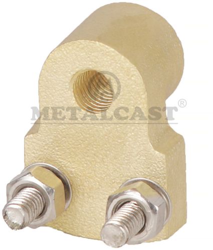 Polished Brass Transformer Connector, Color : Golden