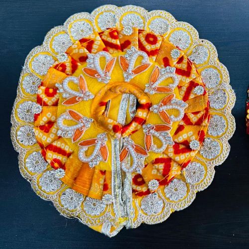 Cotton Silk Stylish Laddu Gopal Dress Standard for Temple