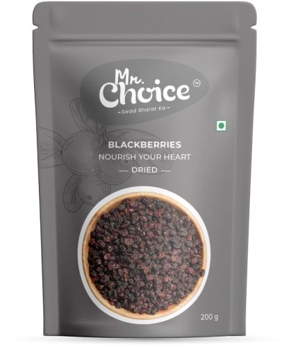 MR. Choice Organic Dried Blackberries, Grade : Food Grade