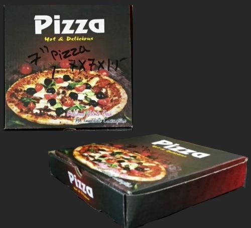 8” Square Regular Corrugated Pizza Box 8″