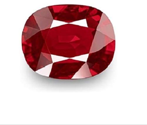 Ruby Gemstone, Shape : Rectangular for Astrological & Jewelry