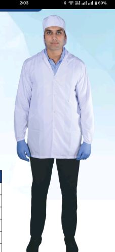Plain Polypropylene White Lab Coat S, M, XL, Gender : Unisex