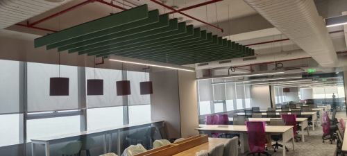 Lustre Tranquil Acoustic Ceiling Partitions