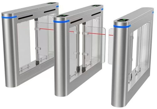 Double Lane Swing Barrier