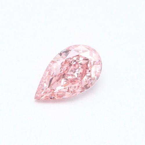 Polished Pink Pear Shaped Diamond 20-30mm for Jewellery Use
