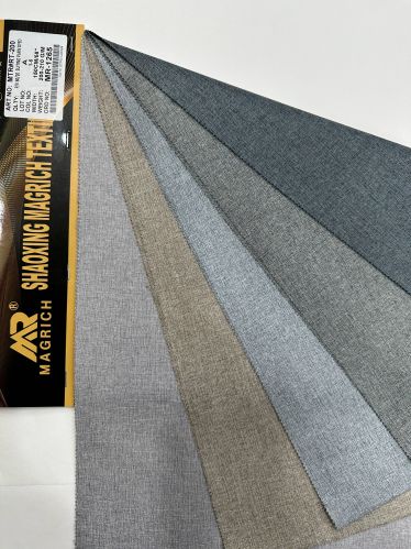 190 G/m Plain Polyester Viscose Suiting Dyed Fabric