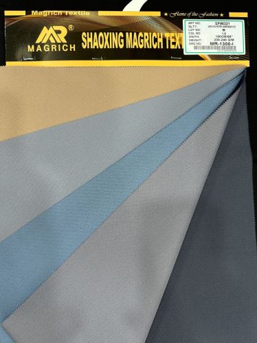 237 G/m Plain Polyester Samiramis Dyed Fabric