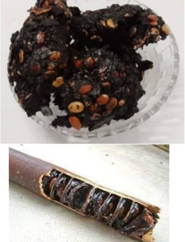 Trideva Ayurveda Organic Amalttas Guda Cassia Fistula, Color : Black