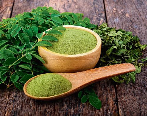 Organic moringa powder