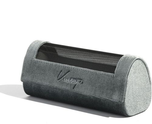 Grey Velvet Netted Case Standard Size For Accessories