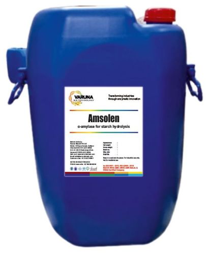 Varuna Biotechs A-Amylase Enzyme for Starch Hydrolysis, Form : Liquid