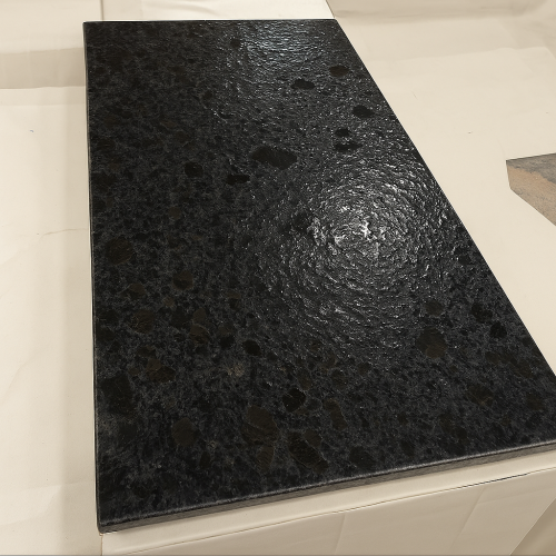 Jk Stonex Polished Black Laptaro Granite 4x12 Ft, Form : Slab