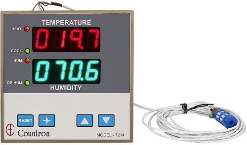 Humidity AND Temperature Controller 96mm X 96mm. Depth 50mm
