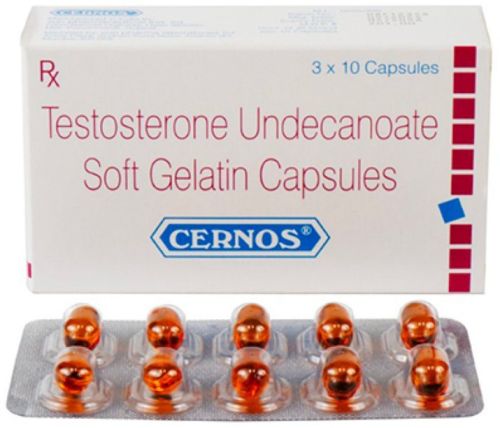 Cernos Testosterone Undecanoate Soft Gelatin Capsule