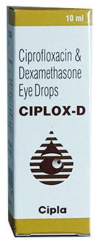 Ciplox D Ciprofloxacin Dexamethasone Eye Ear Drops