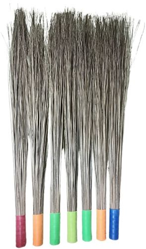 45 Inches Coconut Broom Stick, Packaging Type : Brown for Cleaning