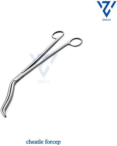 Polished Stainless Steel Cheatle Forceps, Brand Name : Zeevo
