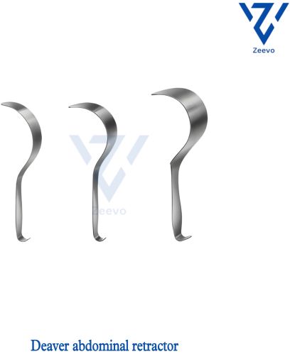 Polished Stainless Steel Deavers Abdominal Retractor