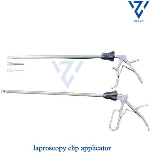 Stainless Steel Laparoscopic Clip Applicator, Brand Name : Zeevo