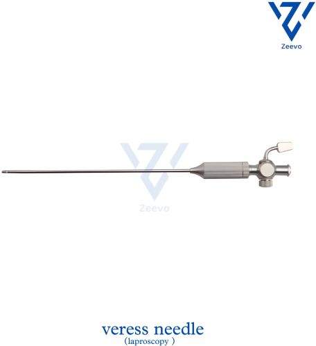 Polished Stainless Steel Laparoscopic Veress Needle