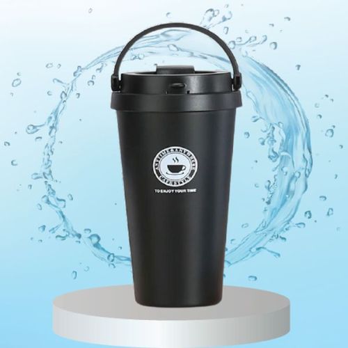 Plain 304 Vacuum Insulated Mug With Handle