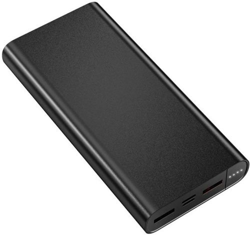 Fast Charging 10000mah Power Bank, Color : Black