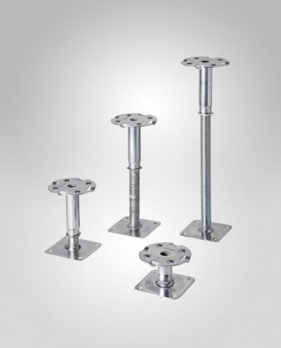 Metal Zinc Plating Raised Access Floor Pedestals 50 Mm To 600mm