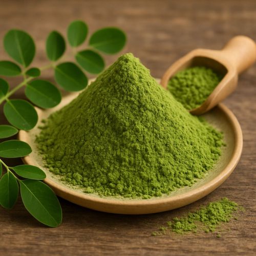 Blended Dehydrated Moringa Powder, Color : Green, Purity : 100%