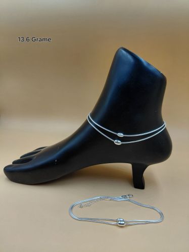 925 Sterling Silver Anklet Casual Or Formal