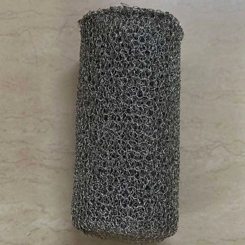 SS 304 SS 316 Knitted Column Packing, Color : Metallic