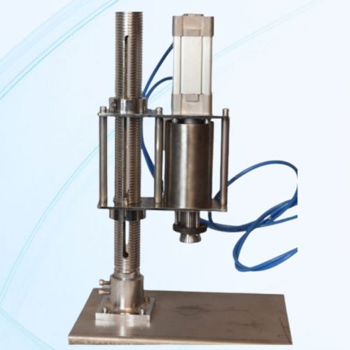 Anasuya Pneumatic Automatic Perfume Bottle Crimping Machine