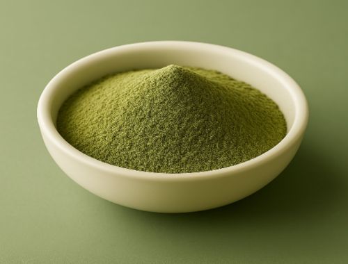 Dehydrated Drum Stick Powder, Color : Green for Food Seasoning