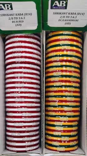 Polished Shrikant 014 Opk Glass Kada, Color : Multi Color