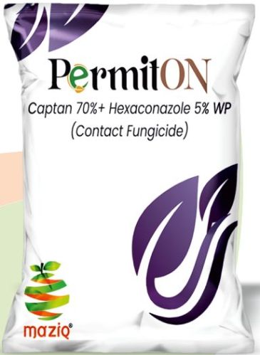 Captan 70%+ Hexaconazole 5% WP, Brand Name : PermitON