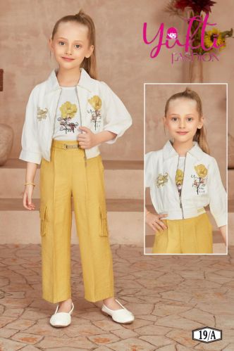 Kids Party Wear Palazzo Set, Age Group : 3 Years To 13 Years