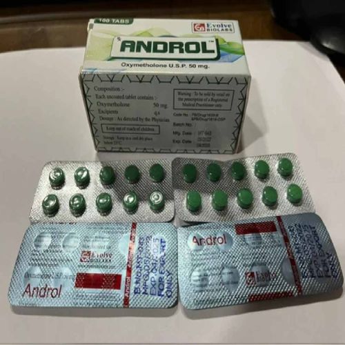 Androl Oxymethalone Capsules, Packaging Type : Box