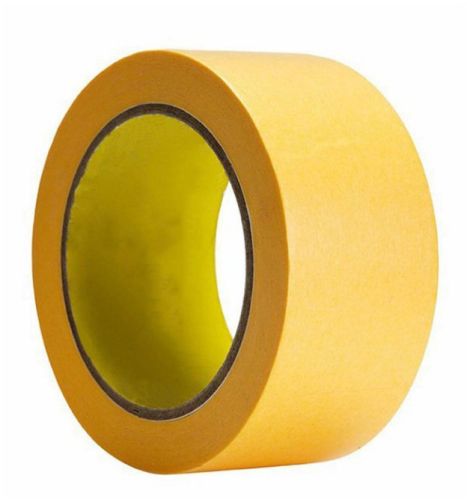 Bright Yellow Paper Masking Adhesive Tape, Brand Name : PHB