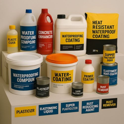 Branded Construction Chemicals, Color : White, Grey, Black, Maroon