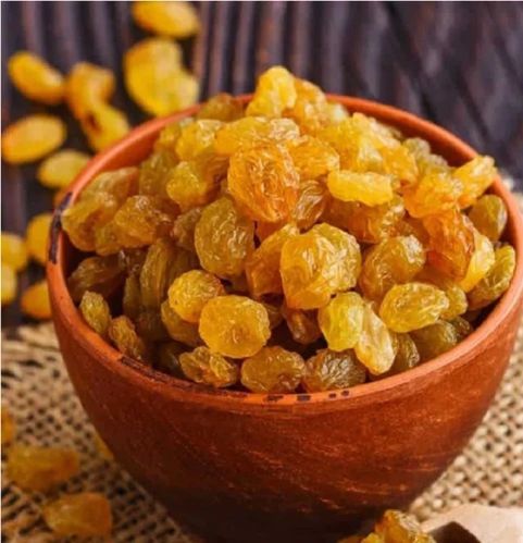 Yellow Dried Raisins for Or Added To Cereals Salads.