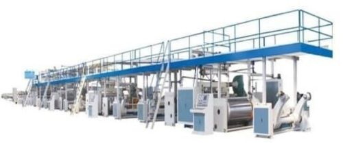 Fully Automatic Corrugated Box Making Plant, Color : Grey