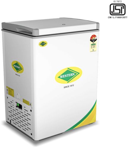 Western Single Door Deep Freezer, Capacity : 200L To 500L