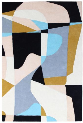 Modern Abstract Geometric Hand Tufted Area Rug