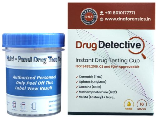 Plastic 16-Panel Home Drug Testing Kit 120ML