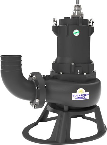 Semi Automatic CI Sovereign Sewage Pumps SPS208S 20hp 15Kw