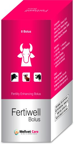 Wellvet Care Fertility Enhancing Veterinary Bolus for Animals Use