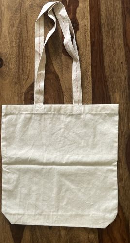 Plain Cotton Shopping Bag, Color : White, Technics : Machine Made