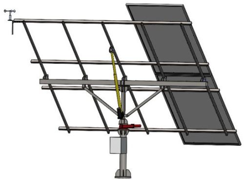 Jinbiao Fully Automatic Solar Tracker, Solar power : 500W-2KW