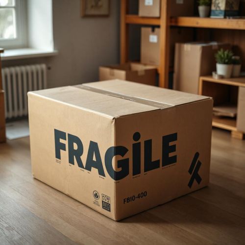 Craft Paper Plain Corrugated Packaging Boxes Multisizes